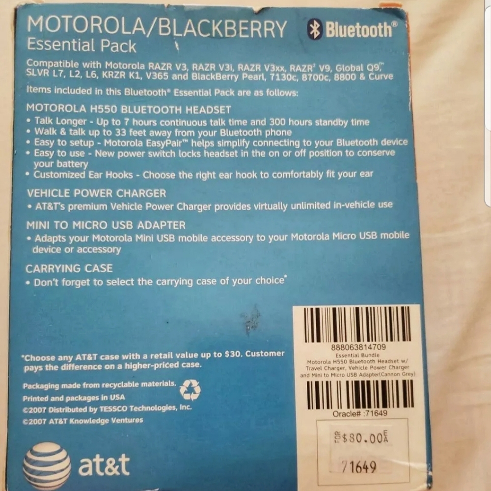 Phone /bluetooth headset - Picture 3 of 3
